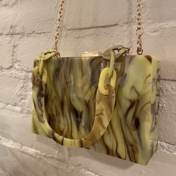 ASOS Handbags - marble box clutch bag